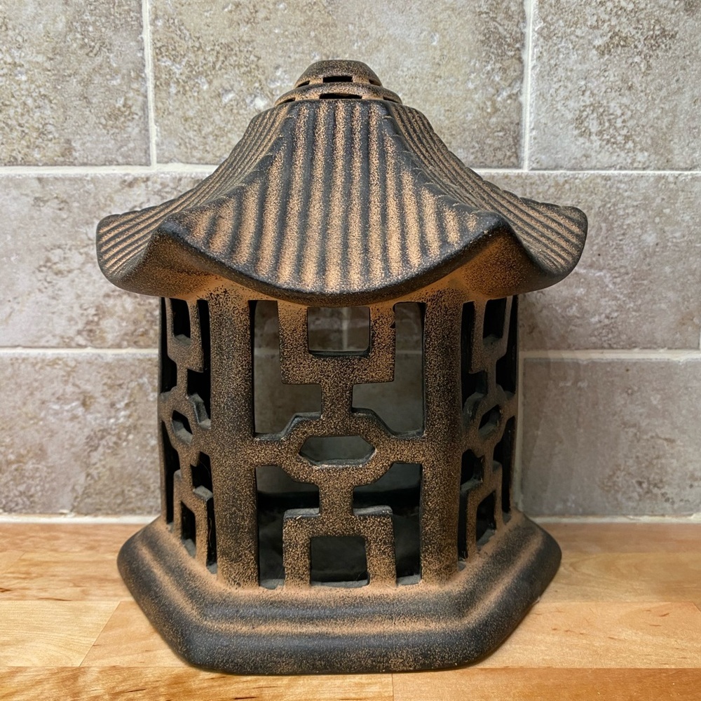 Rustic Bronze Lantern by